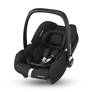 Maxi-Cosi CabrioFix i-Size, Siège Auto Bébé, 0 à 12 mois, 12 kg max., Siège Auto ISOFIX Léger (3,2 kg), Grand Canopy, Ultra-molletonné, Compatible avec les Poussettes , Essential Black - Publicité