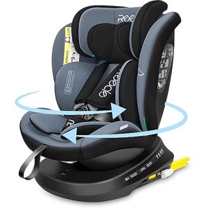 Reecle i-Size Siège Auto 360° Pivotant ISOFIX 40-150 cm, de la naissance à 12 ans (0-36 kg), ECE R129 - Publicité