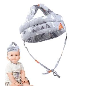 PEKMAR Protecteur de tête pour bébé,Coussin de tête de protection pour bébé absorbant les chocs avec couverture à 360° Produits de sécurité pour bébés pour les aires de jeux pour, la maison, les - Publicité