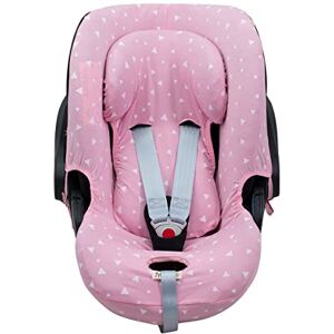 JYOKO KIDS Housse pour siège auto bébé en coton Compatible avec Cybex Aton Cloud-Q-M-2-4-5 (CLOUD Q-M, Pink Sparkles) - Publicité