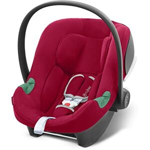 Cybex Coque Aton B2 i-Size, De la naissance à environ 24 mois, Max. 13 kg, Coussin Réducteur pour Nouveau-né inclus, Compatible SensorSafe, Dynamic Red - Publicité