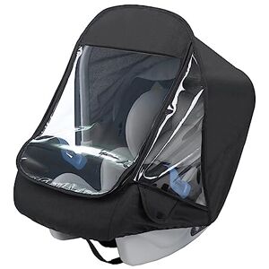 LIUASMUE Housse Pluie Universelle Pour Siège Voiture Housse Pluie Pour Porte-bébé Housse Pluie Pour Siège Voiture Coupe-vent Imperméable Housse Siège Voiture Housse Pluie Housse - Publicité