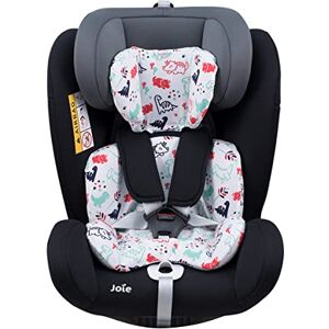 JYOKO Kids Housse pour réducteur de siège Auto bébé en Coton Compatible avec Joie Stages, Every Stages (Dino Party) - Publicité