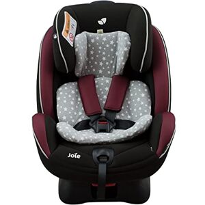 JYOKO KIDS Housse pour réducteur de siège auto bébé en coton compatible avec Joie Stages, Every Stages (White Star) - Publicité