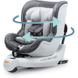 Babify Siege Auto Bebe 0 à 18kg, Siege Auto Isofix Groupe 0+ et 1, Siège Auto Bébé et Enfants de 0 à 4 Ans, Sièges Auto Pivotant 360, Ergonomique, Rehausseur Voiture Enfant, Siege Bebe de Voyage - Publicité