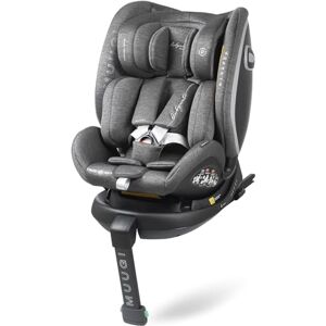 Babyauto Siege Auto Joie Bébé Muugi 360° pivotant pied de support Siege Auto Isofix pour enfants groupe 0+/1/2/3 (0-36 kg/0-12 ans) siège auto avec iSize ceinture de sécurité à 5 points Gris - Publicité