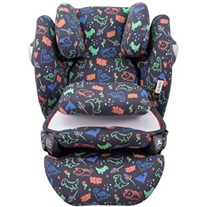 JYOKO Kids Housse pour siège Auto bébé en Coton Compatible avec Cybex Pallas M S Fix y Pallas B Fix (Happy Dino) - Publicité