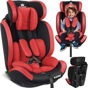 KIDIZ ® Siège Auto Enfant Siège Auto Siège Auto Siège Auto Siège Siège 9kg-36kg 1-12 Ans Groupe 1/2/3 Universel Homologué ECE R44/04 6 Couleurs Assorties Rouge - Publicité