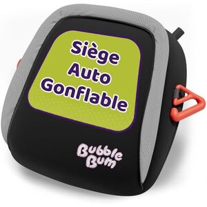 bubblebum Rehausseur Siège Auto de Voyage Gonflable Groupe 2/3 Compact, Confortable, Pliable, Portable et Pratique Parfait pour les Vacances, le Covoiturage et 3 à L’Arrière (Noir) - Publicité