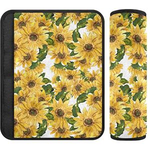 innewgogo Blooming Sunflower Lot de 2 housses de siège de voiture pour bébé et enfant - Publicité