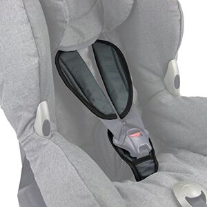 BambiniWelt by Rafael K. BAMBINIWELT Rembourrage de ceinture pour siège auto groupe 1 (par ex. Maxi Cosi Priori SPS, XP) (gris foncé) - Publicité
