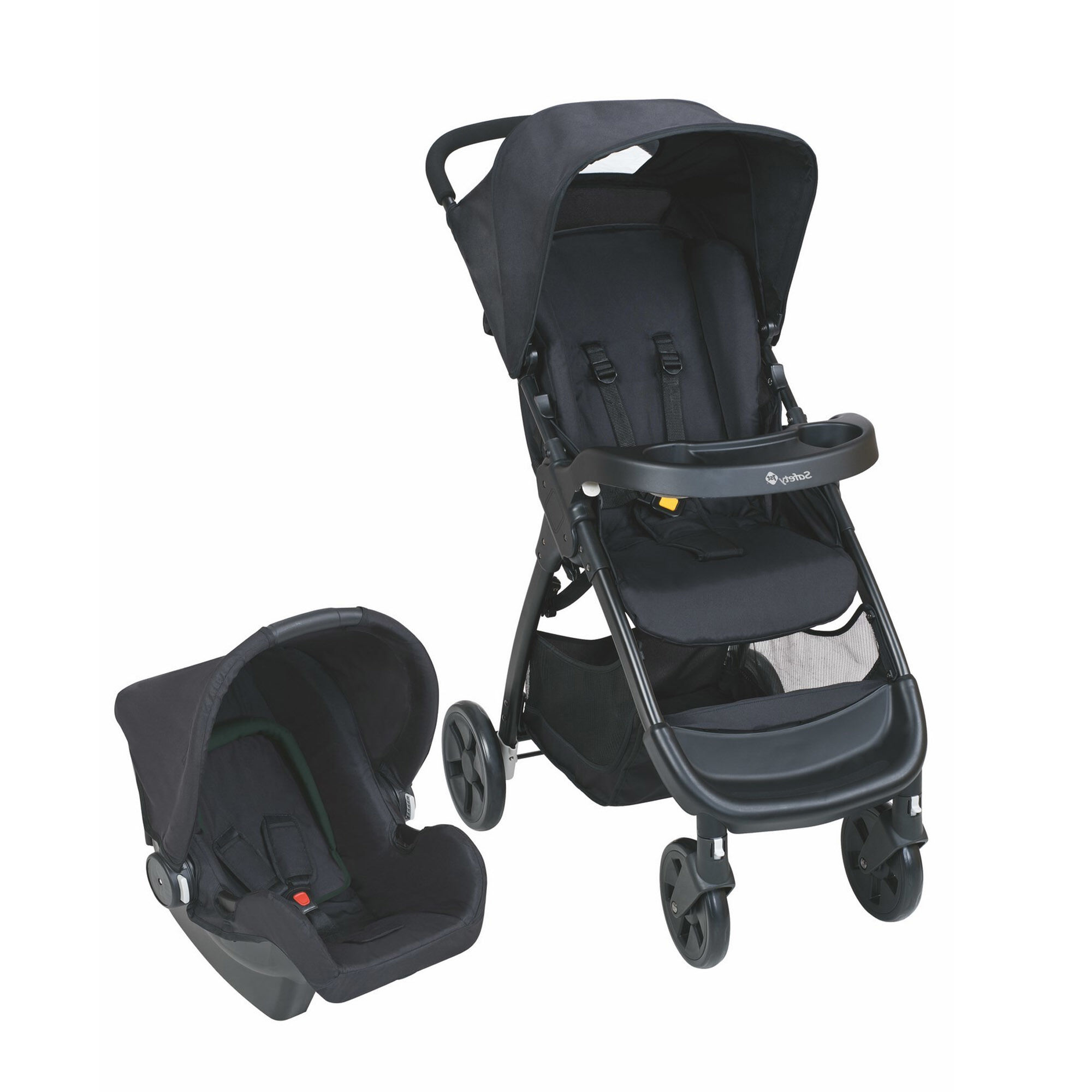 SAFETY 1ST Καρότσι & Κάθισμα Αυτοκινήτου ΑMBLE 2in1 Safety 1st Full Black