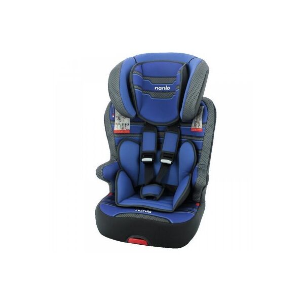 nania seggiolino auto boomer racer isofix blu