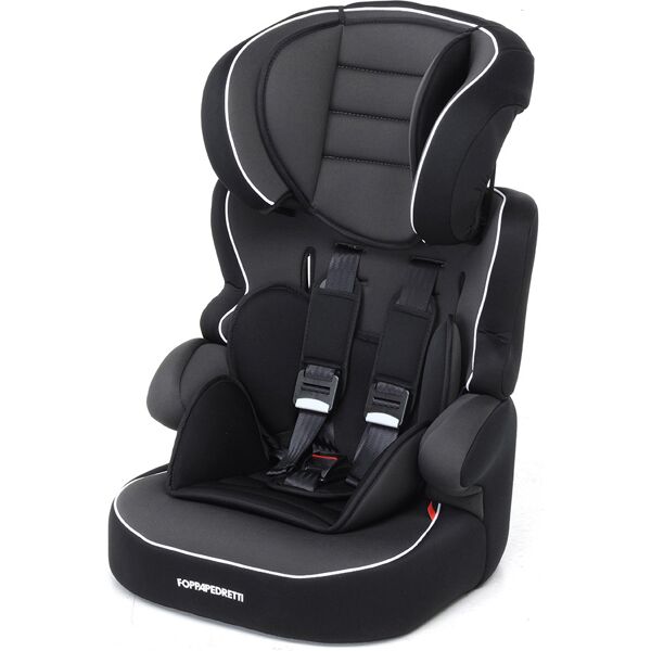 foppapedretti 327100 seggiolino auto 9-36 kg / 15m - 12 anni / 76-150 cm / gruppo 1-2-3 colore nero babyroad