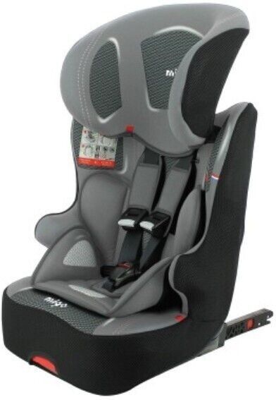 nania seggiolino auto migo racer isofix grafik grey 9-36 kg