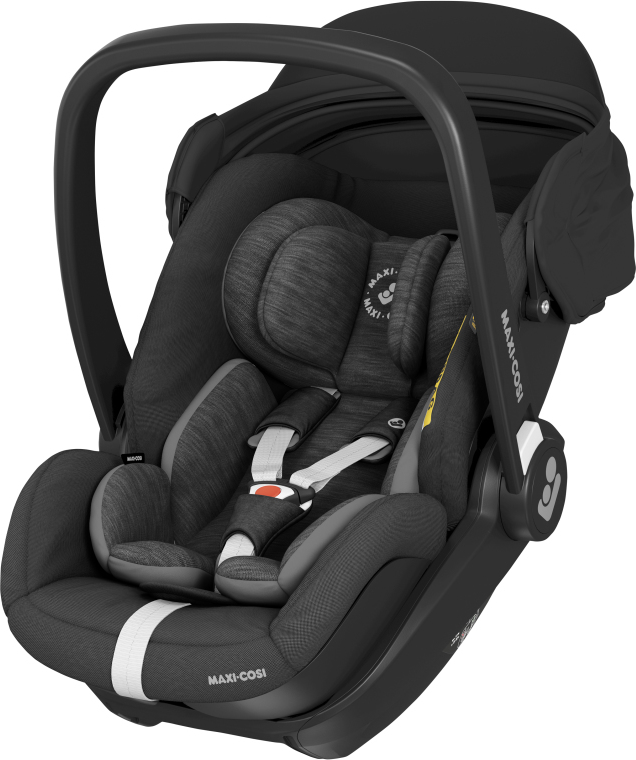 Maxi-Cosi Maxi Cosi Seggiolino Auto Marble Essential Black Con Base Isofix + Dispositivo Antiabbandono in OMAGGIO