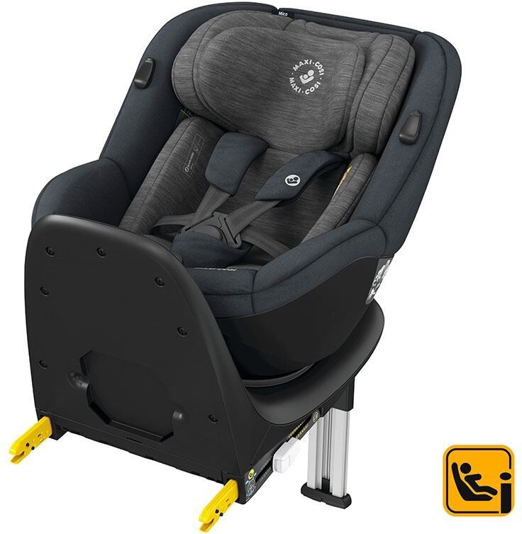 Maxi-Cosi Maxi Cosi Seggiolino Auto Mica Authentic Black + Dispositivo Antiabbandono in OMAGGIO