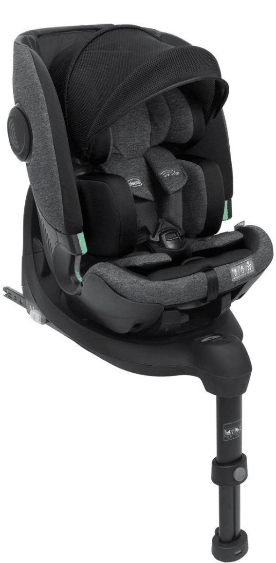 Chicco Seggiolino Auto Bi-Seat i-Size Air (40 150 cm) Black Air