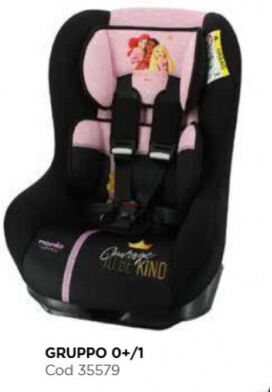 Nania by Teamtex Seggiolino Auto 0-18 Kg PRINCESS Fissaggio con Cinture