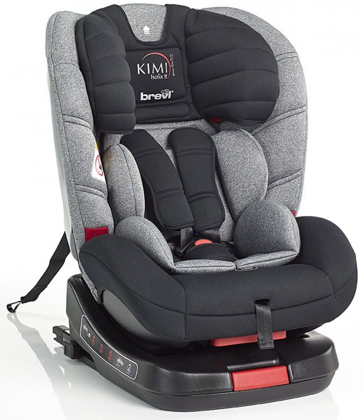 Brevi Seggiolino Auto Brevi Kimi Isofix TT Grigio Melange