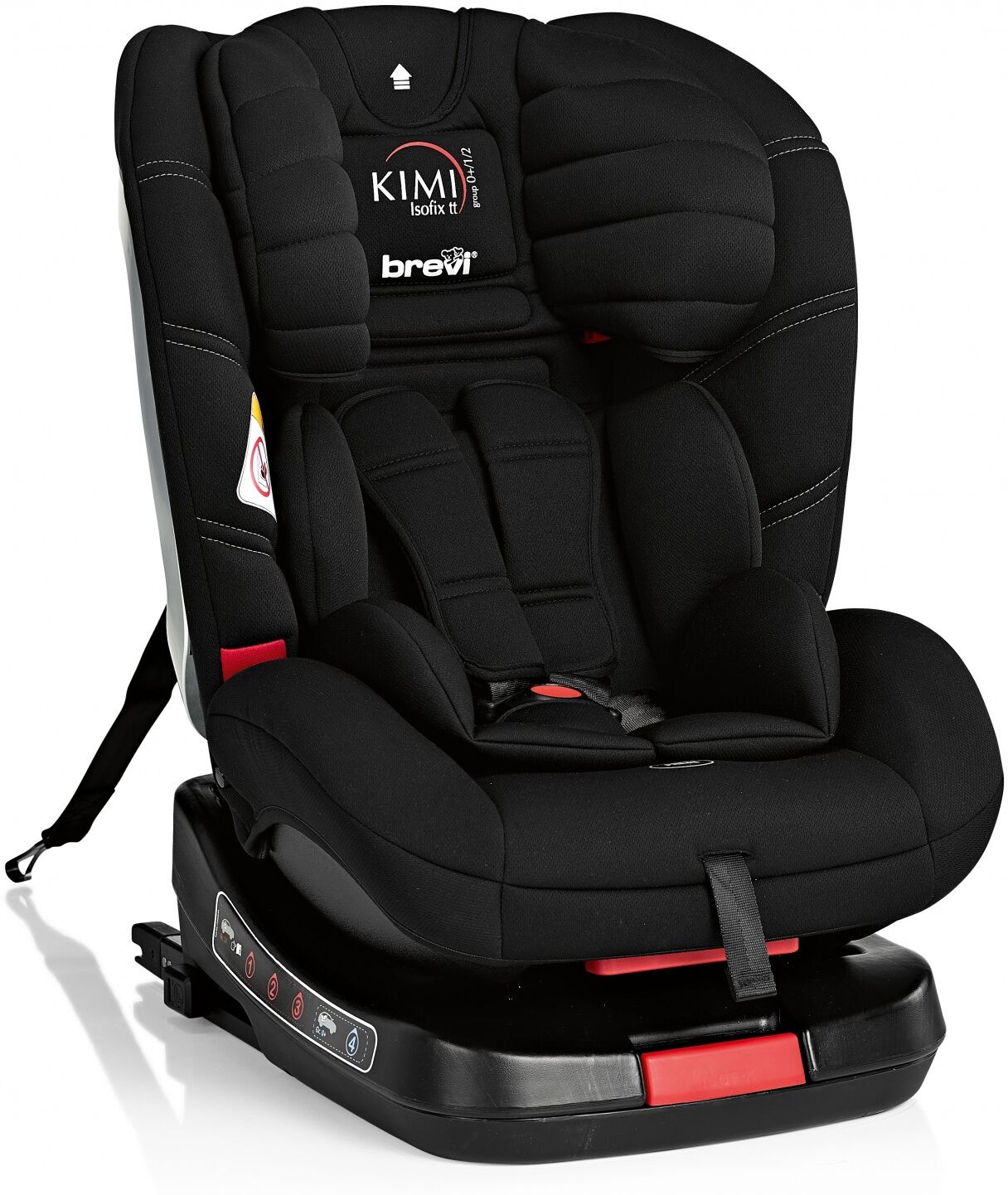 Brevi Seggiolino Auto Brevi Kimi Isofix TT Black