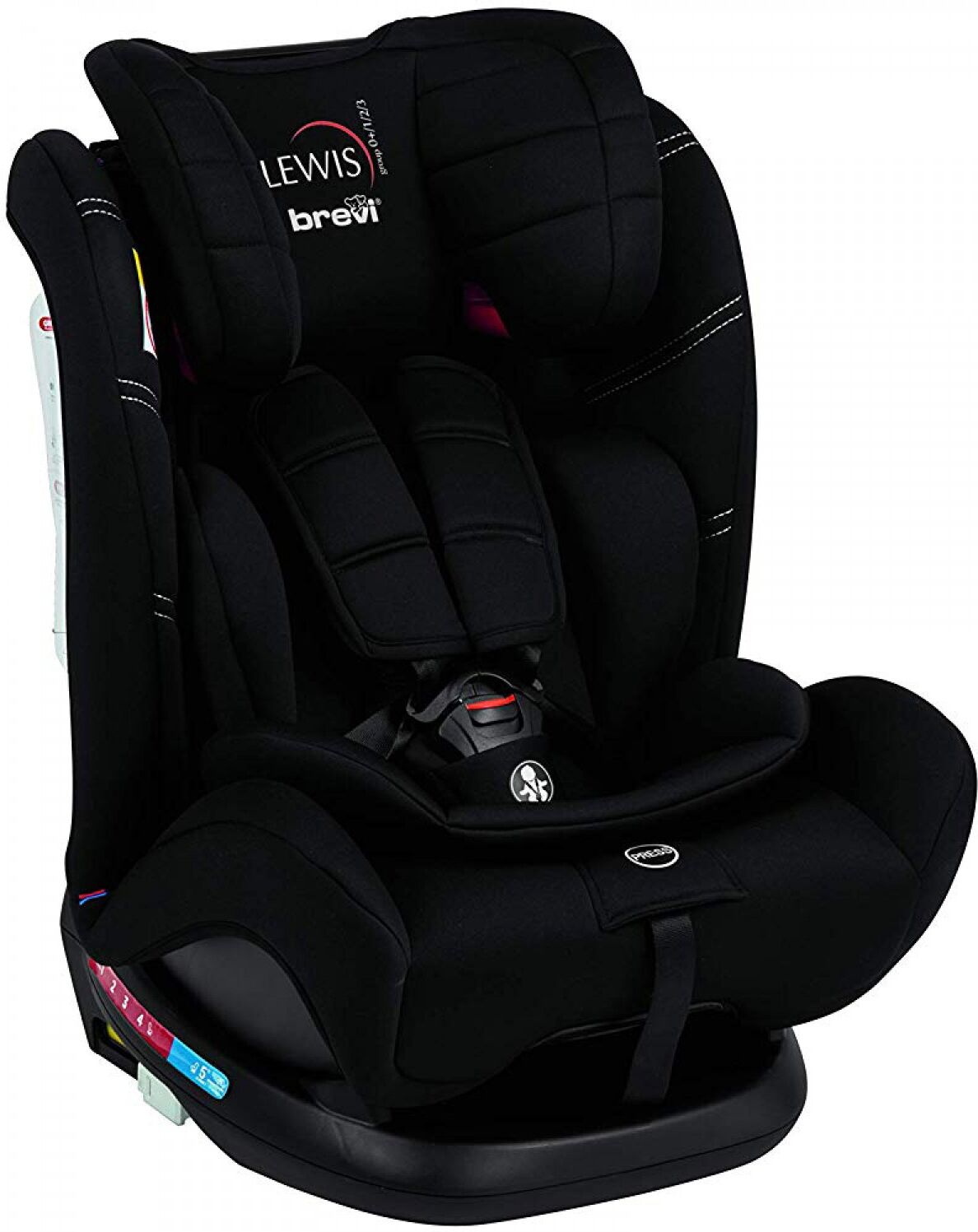 Brevi Seggiolino Auto Brevi Lewis  Isofix tt 0-36 kg Nero