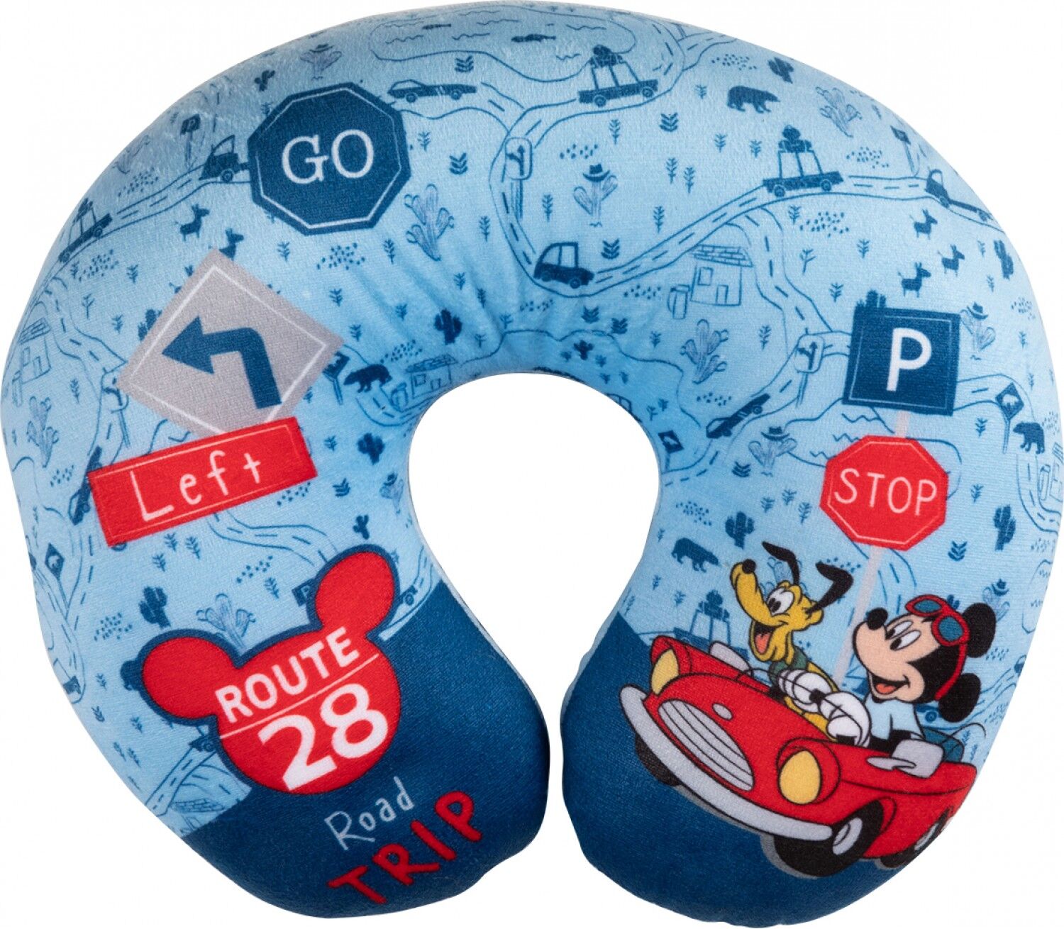 Disney Cuscino da Viaggio Disney By Colzani Mickey Mouse