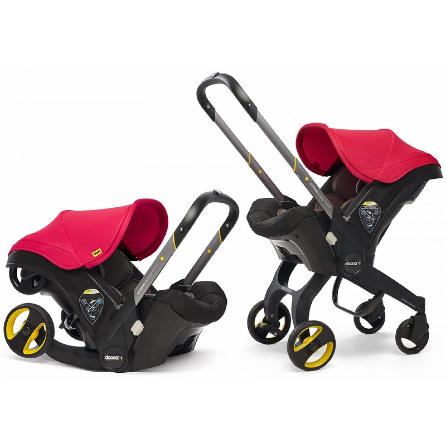 Doona Seggiolino Auto Passeggino Doona 2 In 1 Gruppo 0+ Flame Red