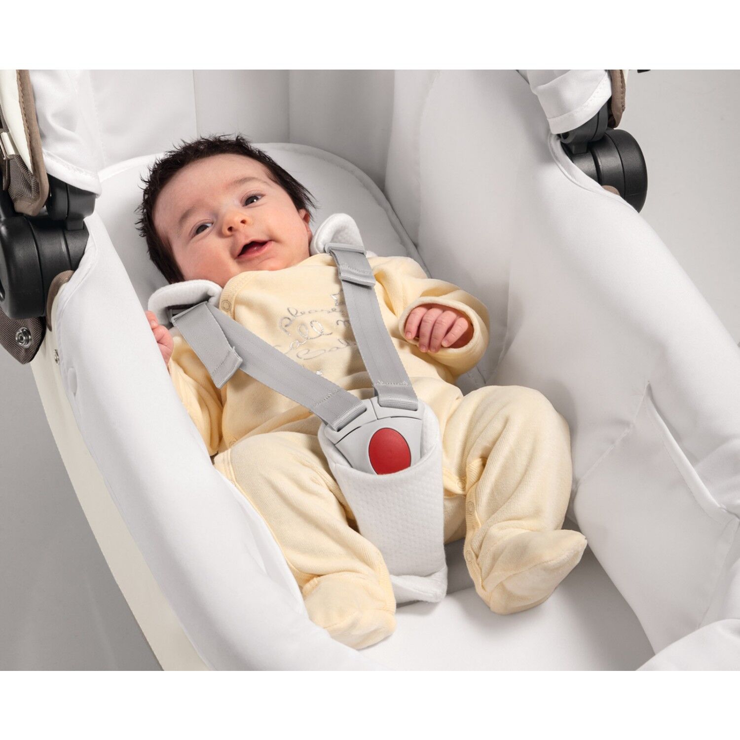 Peg Perego Kit Auto Peg Perego per Navetta Elite con Materassino e Protezioni Laterali