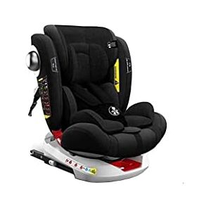 Babify Baby autostoel 0 maanden 12 jaar, babystoel, baby- en kinderautostoel verstelbaar 360, veilige draagbare autostoel voor baby's en kinderen, comfortabel en gevoerd, auto