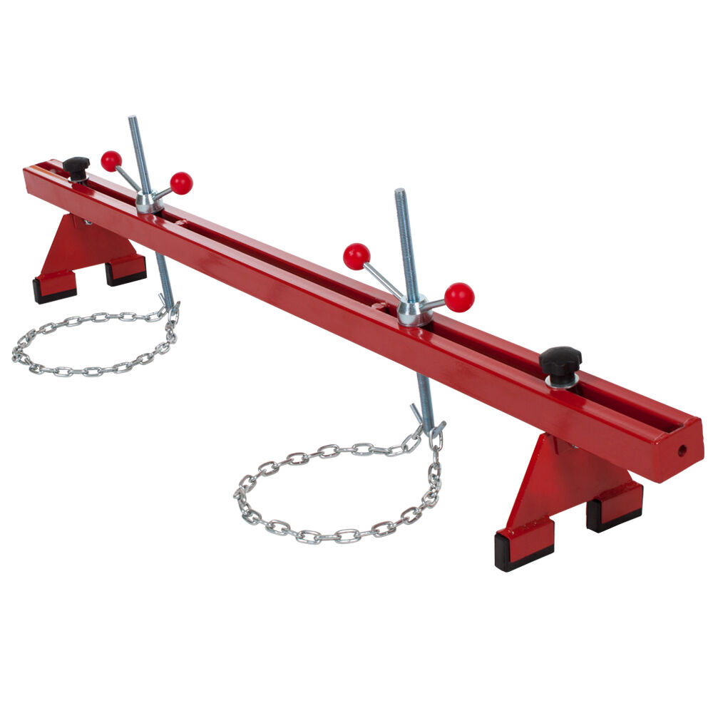 tectake Motorbrug Motorbalk tot 500kg - rood