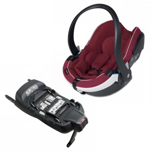 Besafe, Izi Go Modular X1, Inkl Base, babybilstol - Burgundy Mélange