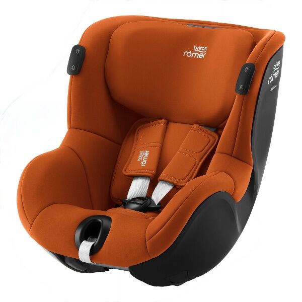 Britax  bilstol, dualfix Isense U/base, småbarnstol - Golden Cognac