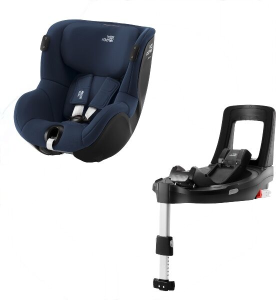 Britax  bilstol, dualfix Isense M/base, småbarnstol - Indigo Blue