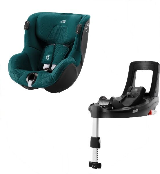 Britax  bilstol, dualfix Isense M/base, småbarnstol - Atlantic Green