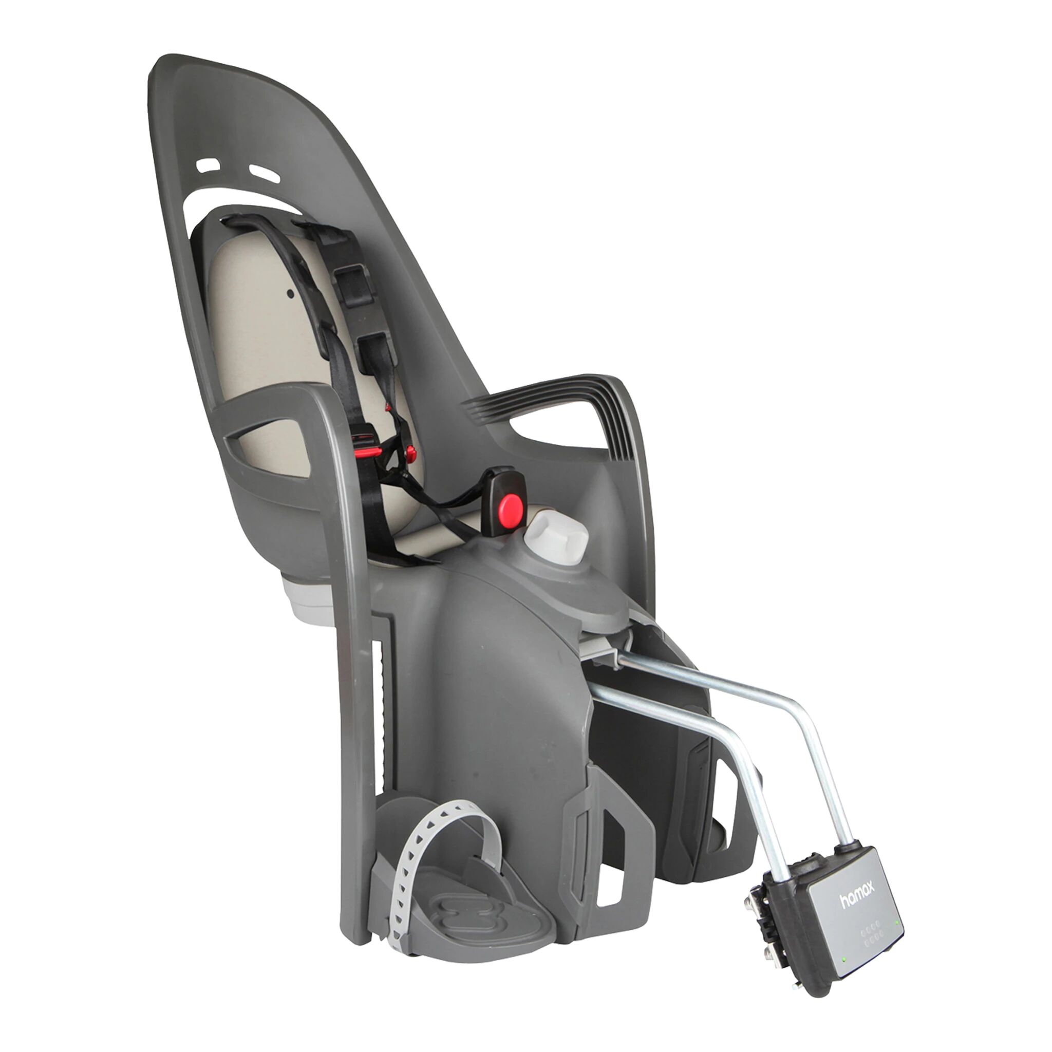 Hamax Zenith Relax babyseat, barnesete til sykkel STD Grey/Light Grey