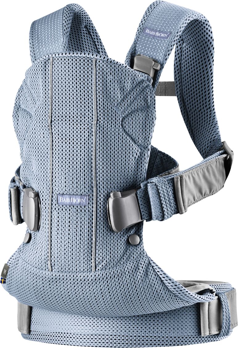 Babybjorn Porta-bebé One Air Mesh 3D   Azul-Ardósia