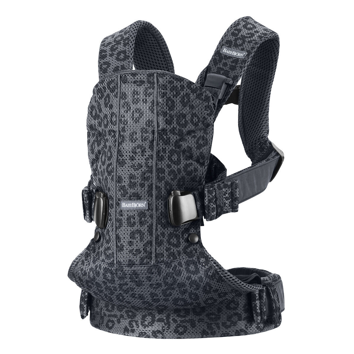 Babybjorn Porta-bebé one air mesh 3d   Leopardo/Preto