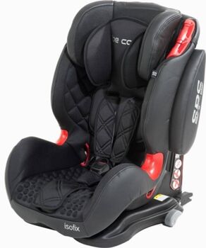 Be Cool Cadeira Auto Thunder Isofix Preto (Grupo 1/2/3)