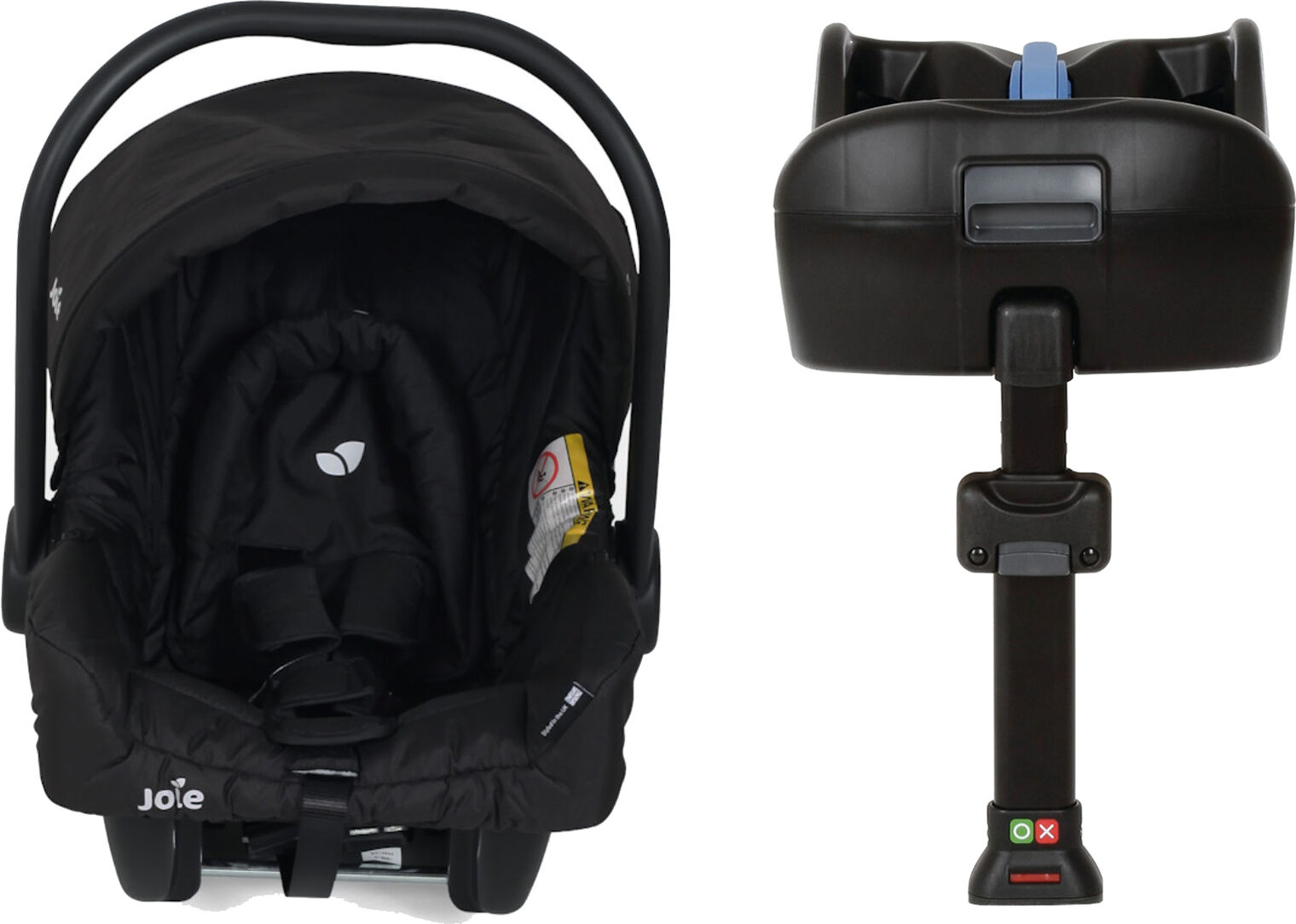 Joie Juva Classic Group 0+ Car Seat & i-Base - Black Ink