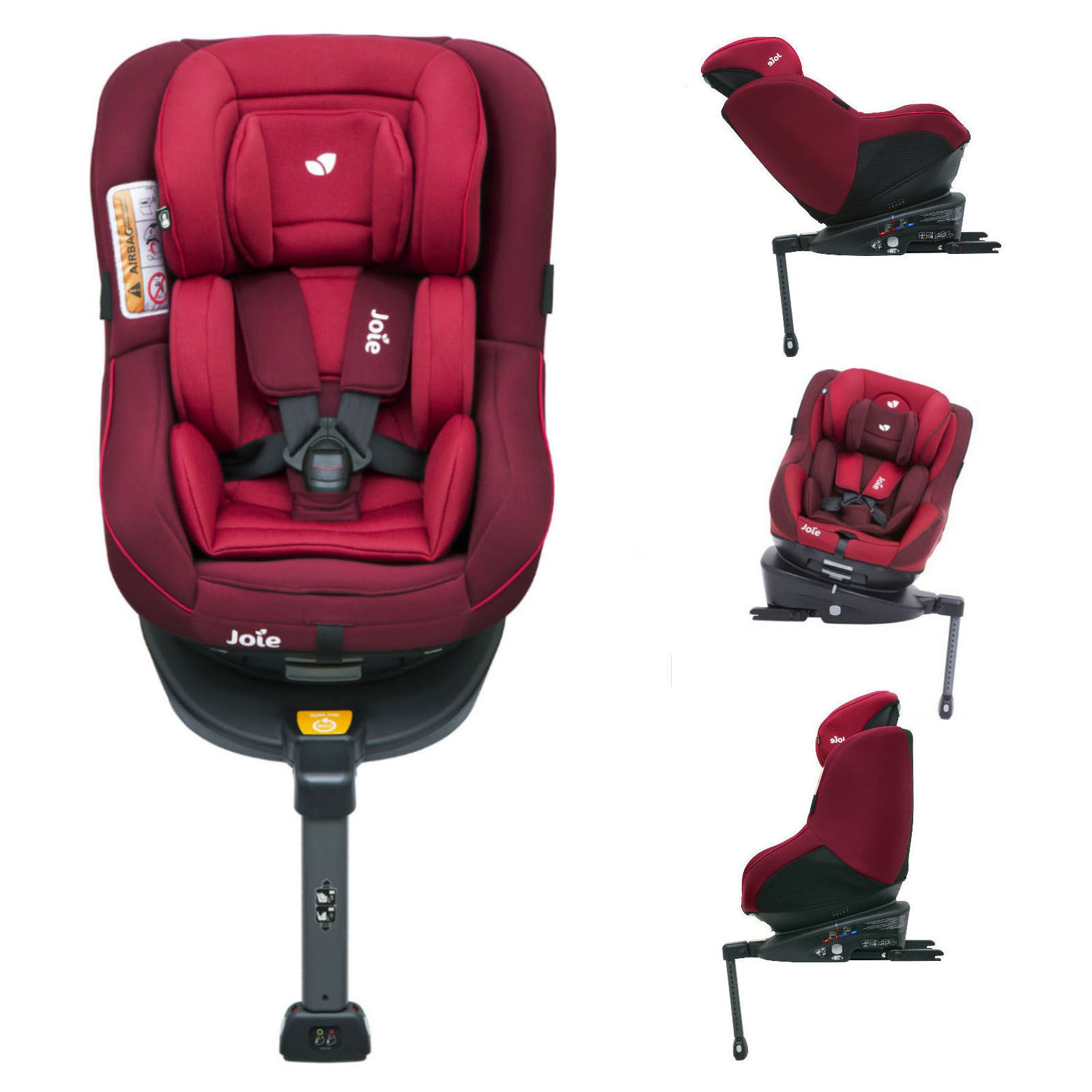Joie Spin 360 Group 0+/1 ISOFIX Car Seat - Merlot