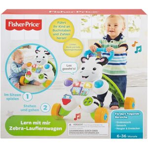 Mattel Fisher Price - Lern Mit Mir Zebra-Lauflernwagen