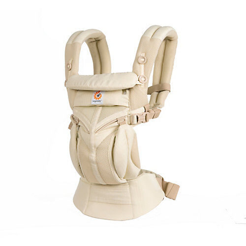 ERGObaby Babytrage Omni 360°, Cool Air Mesh, Natural Weave beige