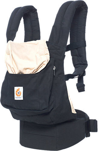 ERGObaby Babytrage Original Phoenix, Black & Camel schwarz/beige