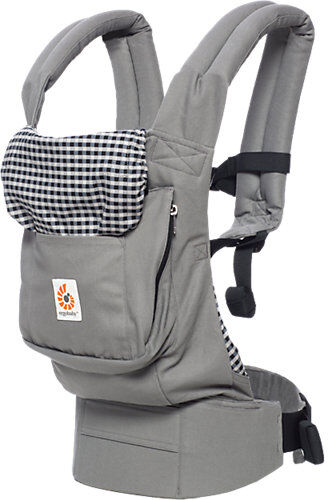 ERGObaby Babytrage Original Phoenix, Steel Plaid grau