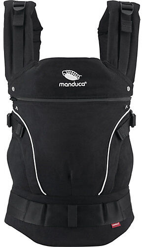 manduca Babytrage PureCotton, NightBlack schwarz