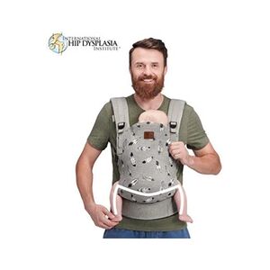 Kinderkraft MILO Porte-bébé Dès la naissance Ergonomique Anti-dysplasie Portage Av./Ar - Couleur Gris - Publicité