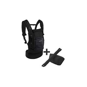 JPMBB Love Radius Porte-bébé PhysioCarrier + pack accessoires Noir poche anthracite - LOVE RADIUS - Noir - Publicité