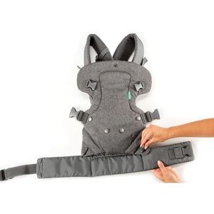 Infantino Porte-bebe dorsal ventral Flip Ergo 4en1, gris