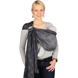 Écharpe de portage Ring-Sling Jacquard Malmö stone